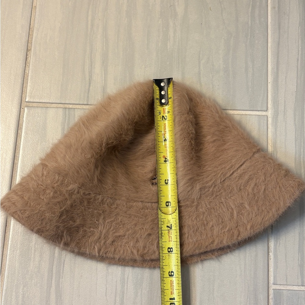 Kangol Furgora Bucket Men’s Angora blend Tan Hat - Picture 9 of 12